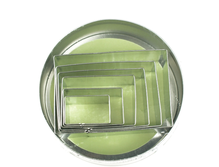 Rectangle Cookie Cutter Set, 6pc – Madame Gateaux